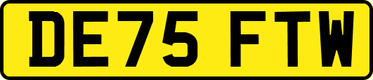 DE75FTW