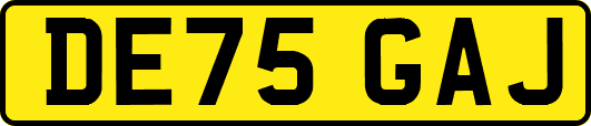 DE75GAJ