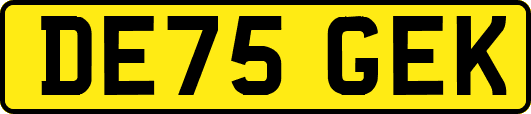 DE75GEK