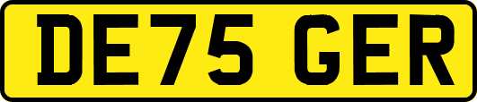 DE75GER