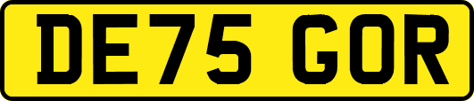 DE75GOR