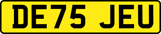 DE75JEU