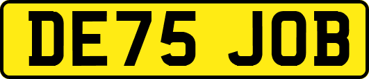 DE75JOB