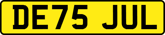 DE75JUL
