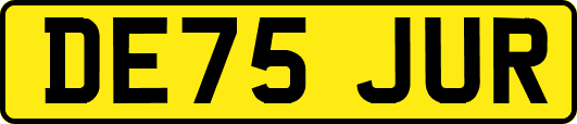DE75JUR