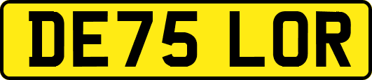 DE75LOR