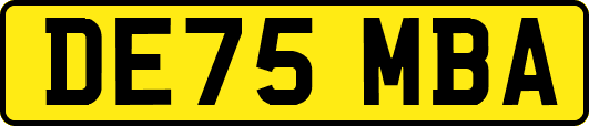 DE75MBA