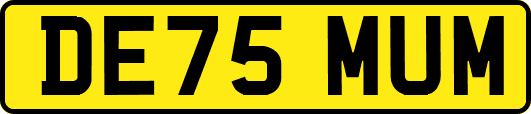 DE75MUM