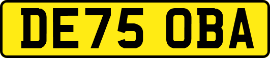 DE75OBA