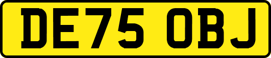 DE75OBJ