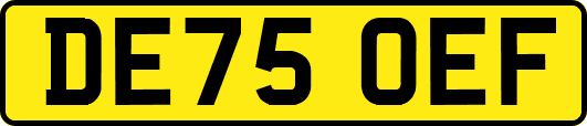 DE75OEF