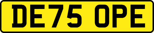 DE75OPE