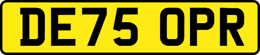 DE75OPR