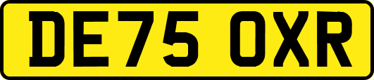DE75OXR