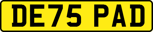 DE75PAD