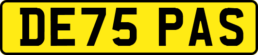 DE75PAS