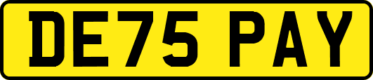 DE75PAY