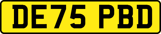 DE75PBD
