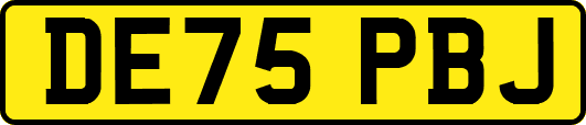 DE75PBJ