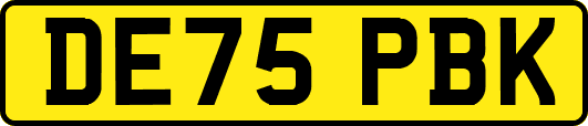 DE75PBK