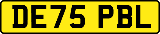 DE75PBL