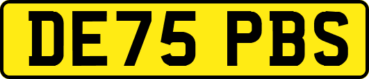 DE75PBS