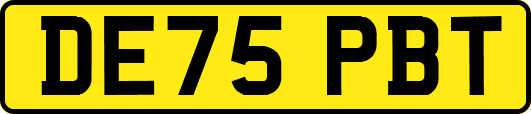 DE75PBT