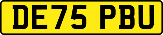 DE75PBU