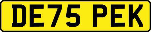 DE75PEK