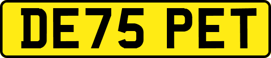 DE75PET