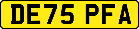 DE75PFA