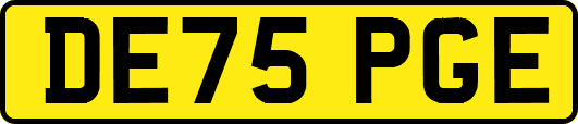 DE75PGE