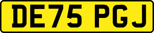 DE75PGJ