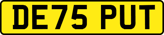 DE75PUT