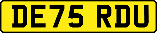 DE75RDU
