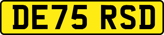 DE75RSD