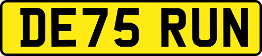 DE75RUN
