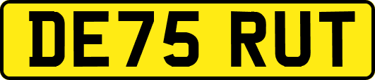 DE75RUT