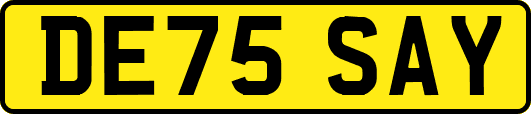 DE75SAY