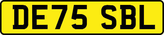 DE75SBL