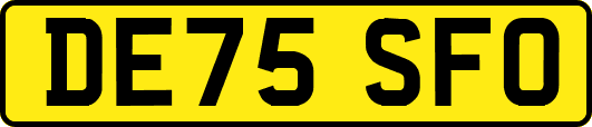 DE75SFO
