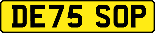 DE75SOP