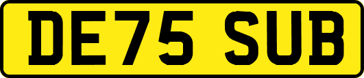 DE75SUB