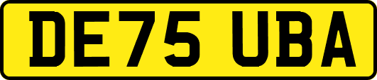 DE75UBA