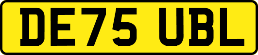 DE75UBL