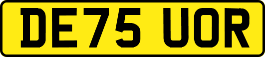 DE75UOR