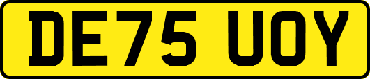 DE75UOY