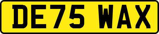 DE75WAX