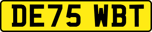DE75WBT