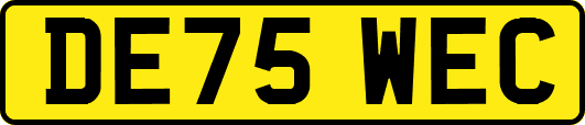 DE75WEC